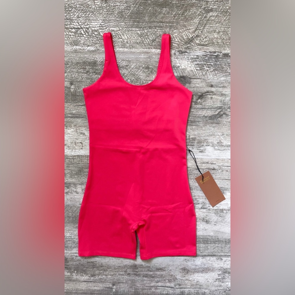 Girlfriend collective bike unitard one piece - new with tags